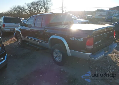 2004 Dodge Dakota Slt z USA, uszkodzony, nr VIN 1D7HG48N04S688815